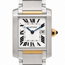 Cartier Tank Française Medium W51005Q4 Two Tone Watch